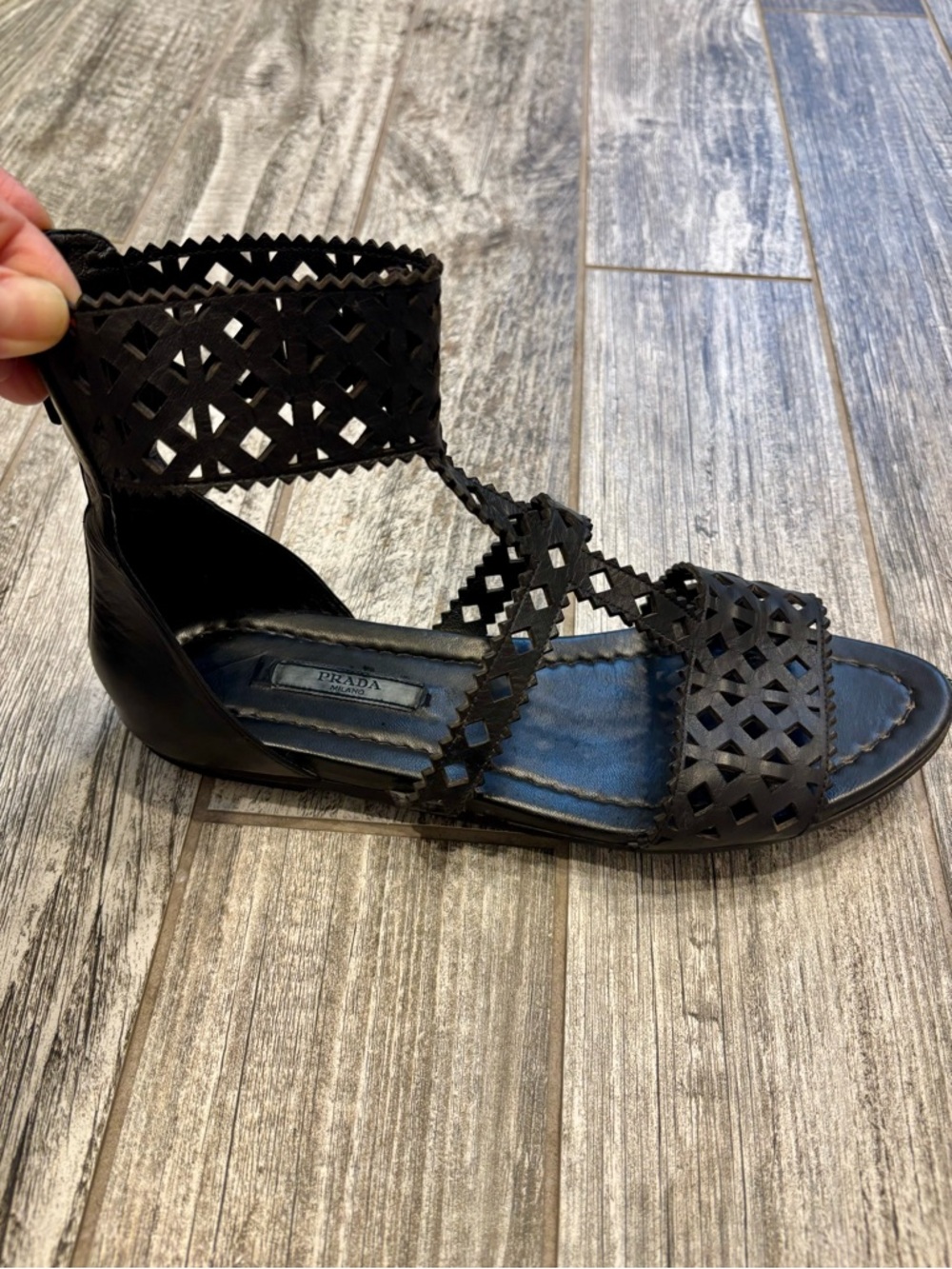 Prada gladiator sandals